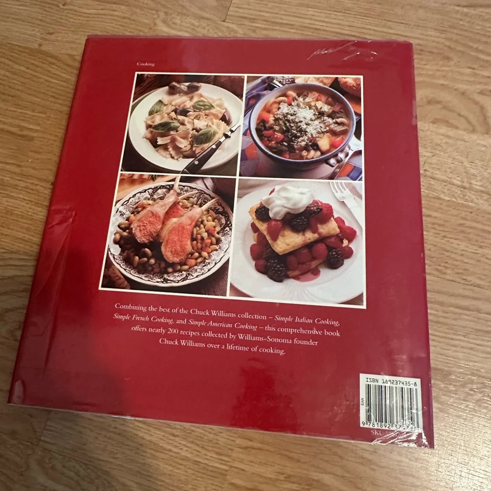 Williams Sonoma Classic Recipes Cookbook